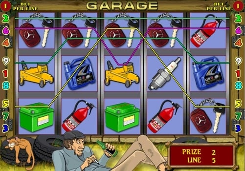 Игровые автоматы Garage на реальные деньги с выводом